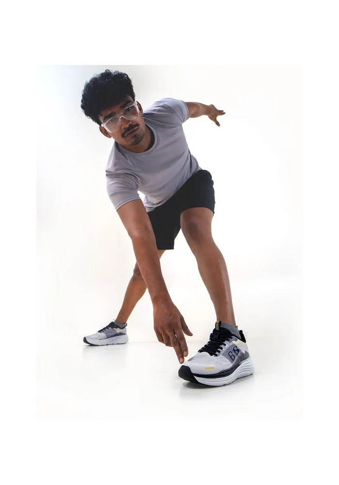 Bacca Bucci Storm Grey AEROCORE All-Day Athleisure Sneakers for Men | Best Price UAE